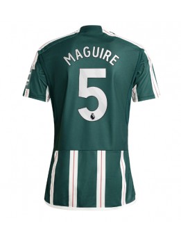 Manchester United Harry Maguire #5 Replika Borta Kläder 2023-24 Kortärmad